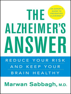 cover image of The Alzheimer's Answer